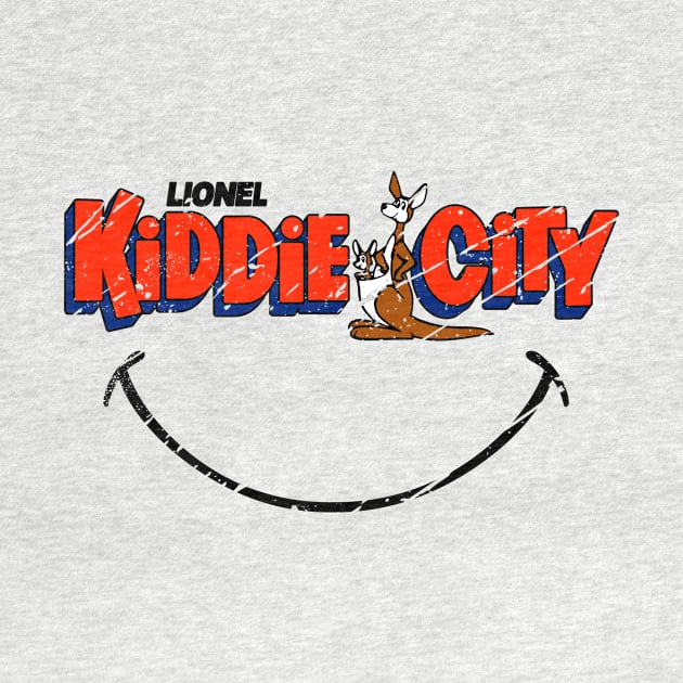 Kiddie City - Distressed by BigOrangeShirtShop